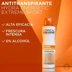 Men Expert Desodorizante Hydra Energetic Sport Antitranspirante