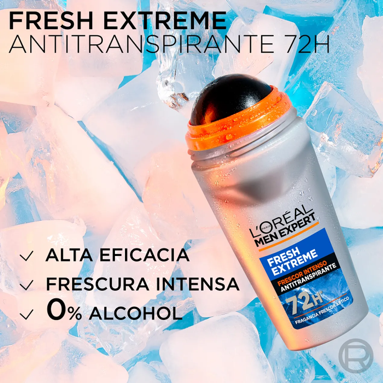 Men Expert Fresh Extreme Desodorizante Roll-On