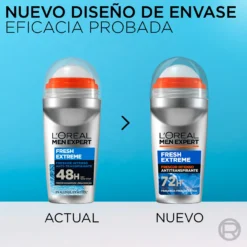 Men Expert Fresh Extreme Desodorizante Roll-On