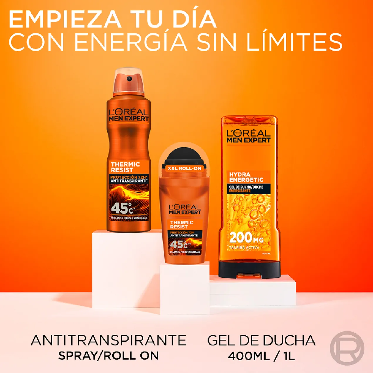 Men Expert Thermic Resist Desodorizante em Spray