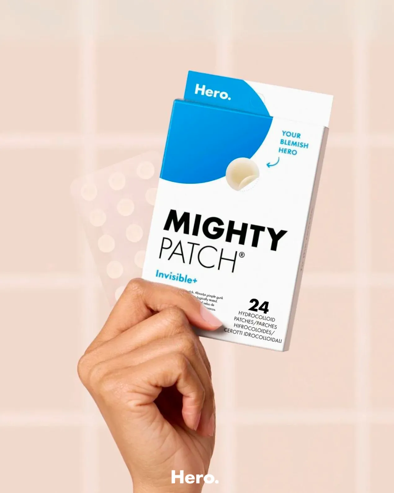 Mighty Patch Invisible+ Patches de Hidrocoloide