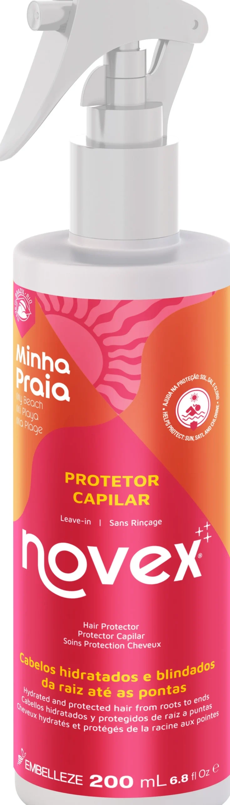 Minha Praia Protetor de Cabelo
