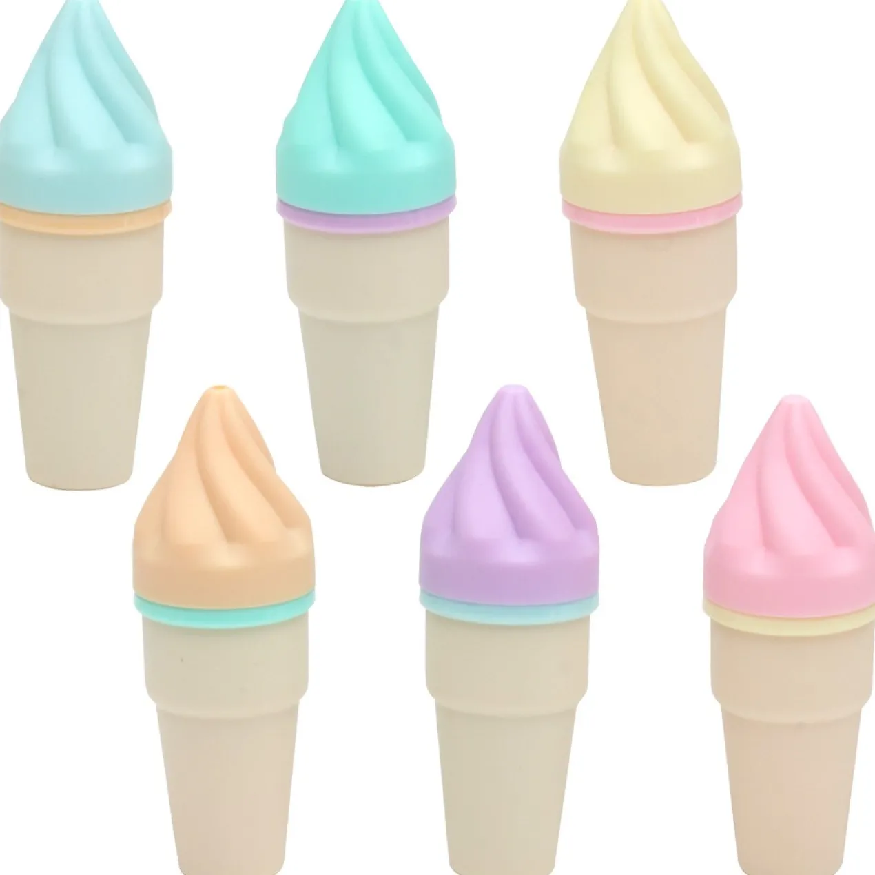 Mini Marcadores Cone de Gelado