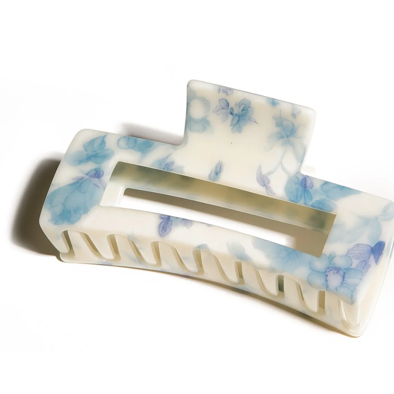 Mola de Cabelo Marble Rectangular