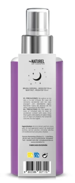 Moon Pop Body Mist Violeta e Baunilha
