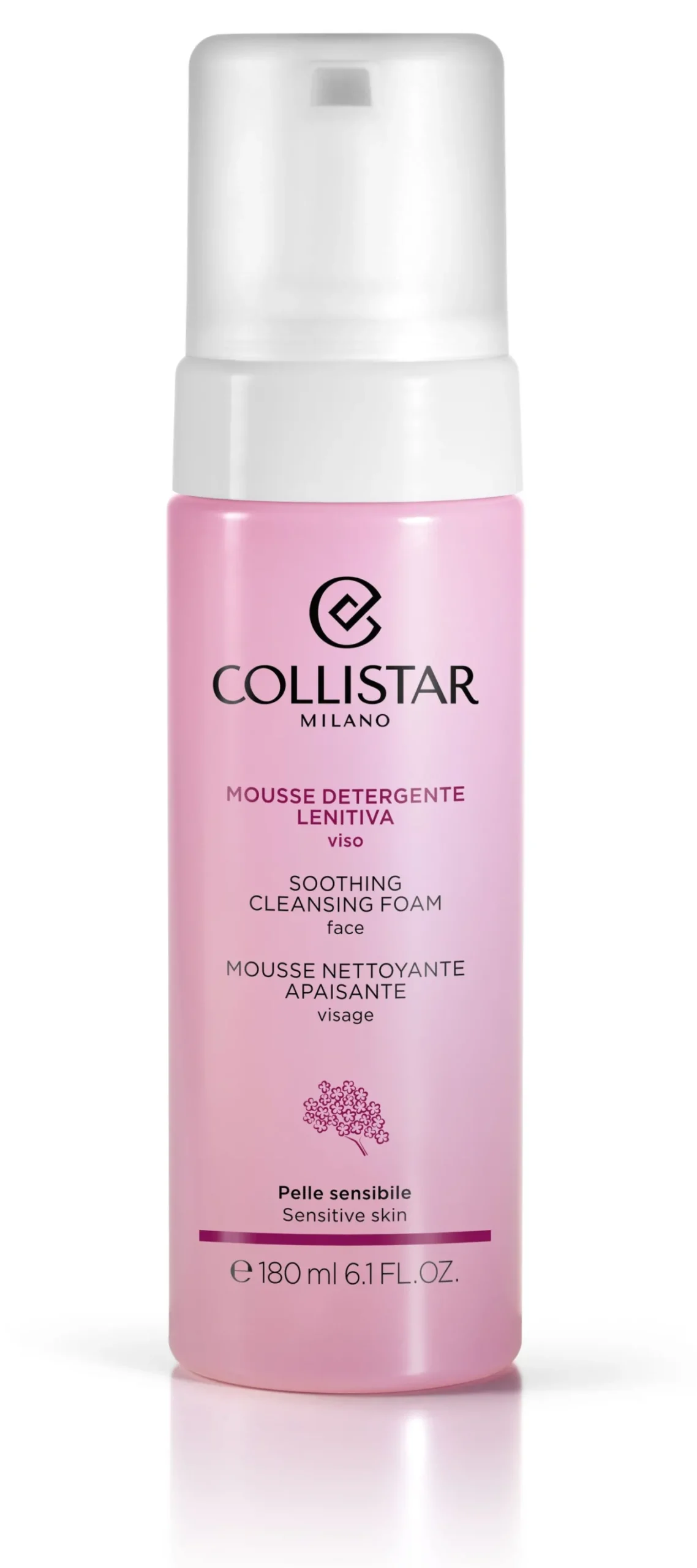 Mousse de limpeza Calmante Rosto