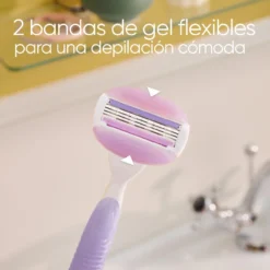 Máquina de barbear Venus Comfortglide Breeze + 2 recargas
