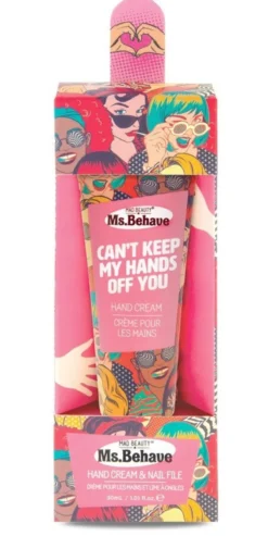 Ms. Behave Conjunto de Creme de Mãos + Lima de Unhas