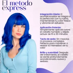 Máscara Capilar Pigmentante Azul