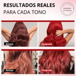 Máscara Capilar Pigmentante Vermelha