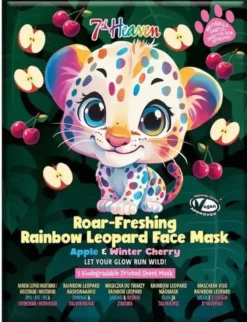 Máscara de Tecido Mask Rainbow Leopard