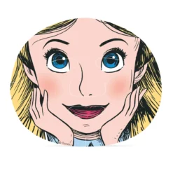 Máscara Facial Alice País das Maravilhas