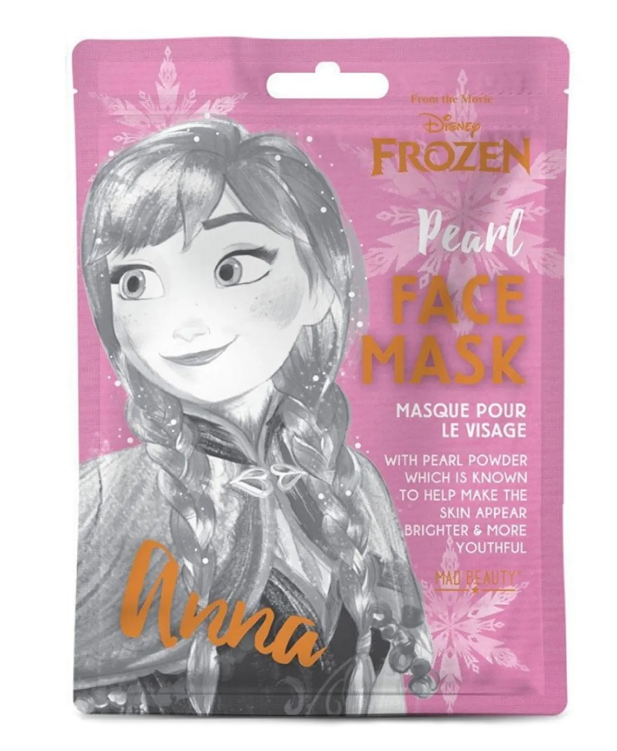 Máscara Facial Anna Frozen