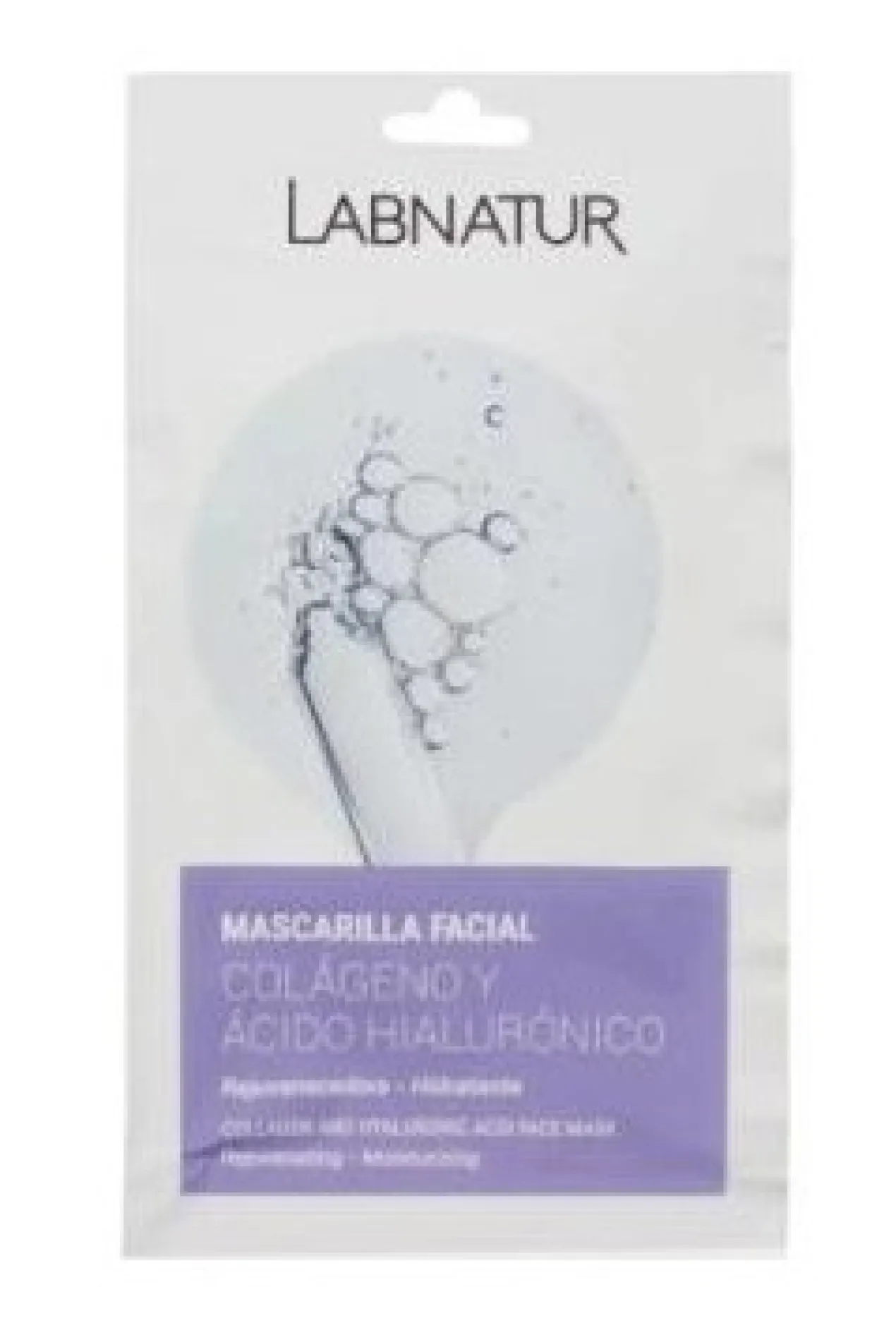 Máscara Facial Colagénio e Ácido Hialurónico