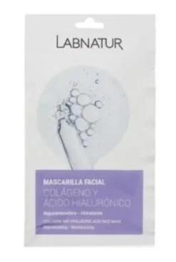 Máscara Facial Colagénio e Ácido Hialurónico