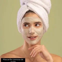 Máscara Facial de Limpeza Profunda Argila Verde