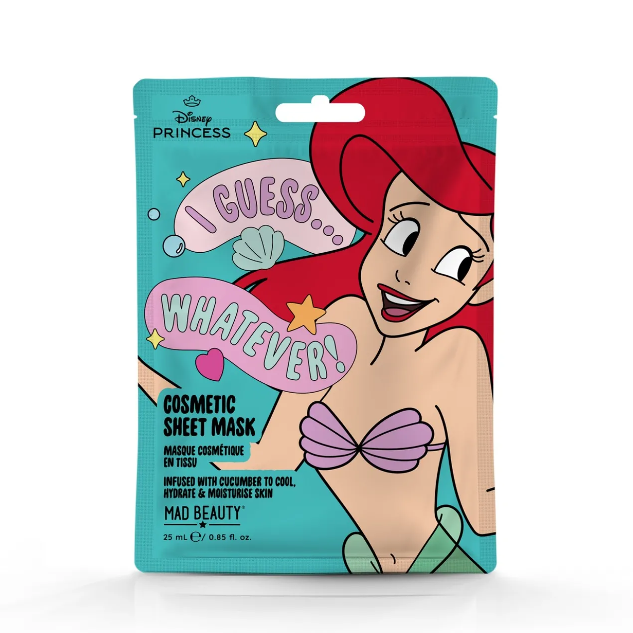 Máscara Facial Disney Princess Ariel