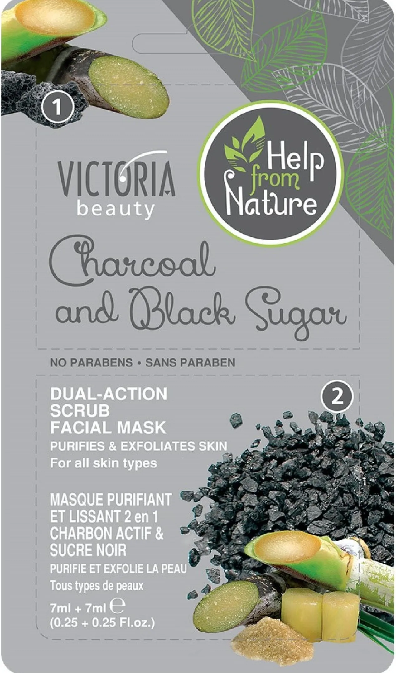 Máscara Facial Esfoliante Dual-Action