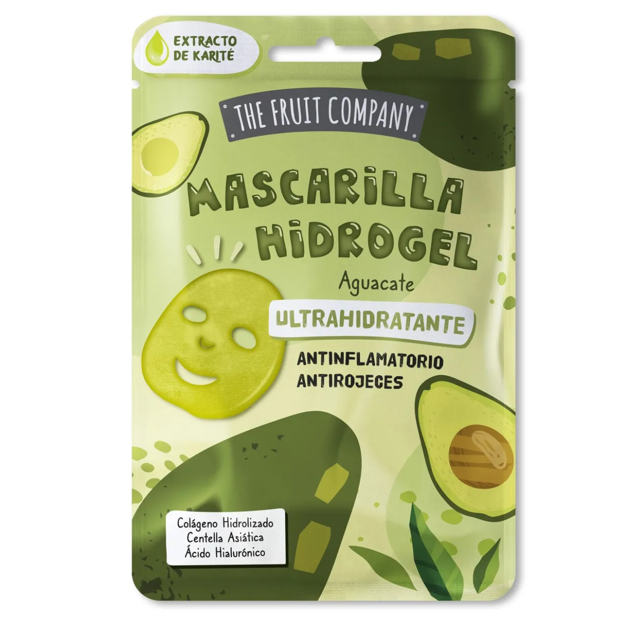 Máscara Facial Hidrogel Abacate