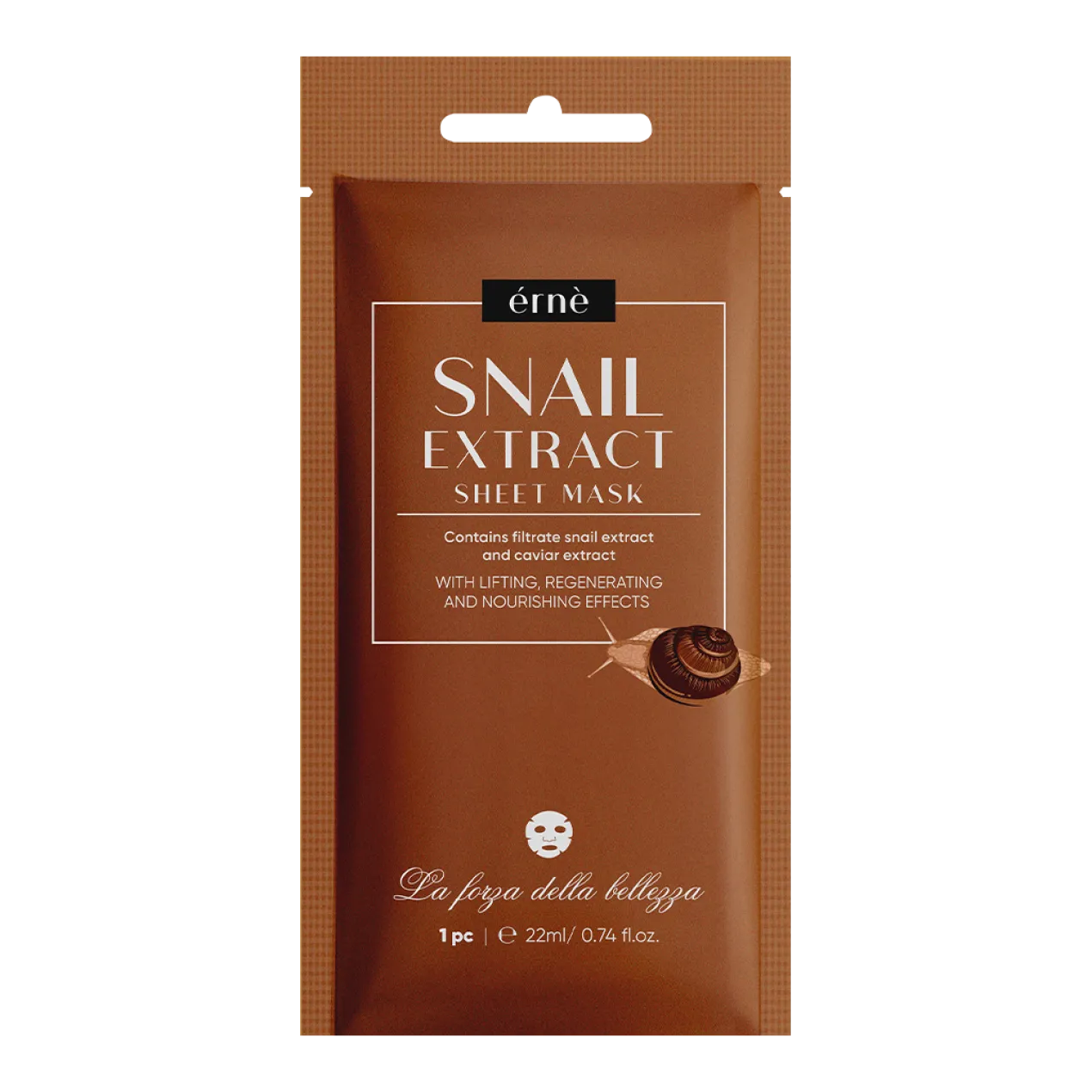 Máscara Facial Lifting com Extrato de Caracol