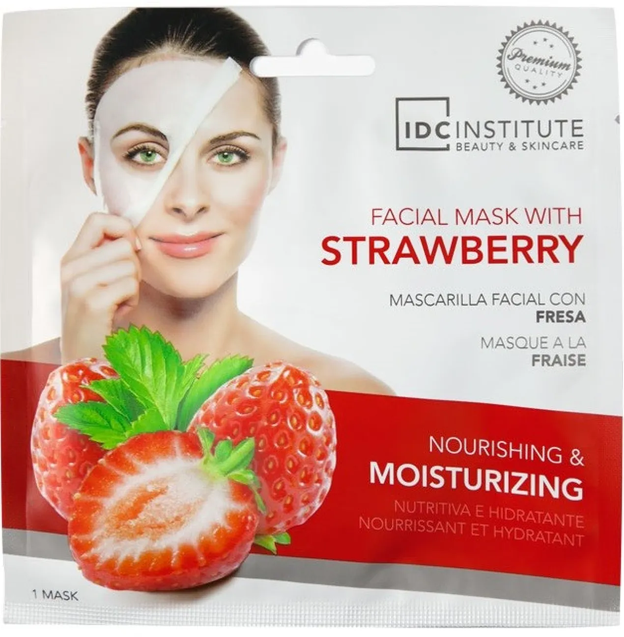 Máscara Facial Morango