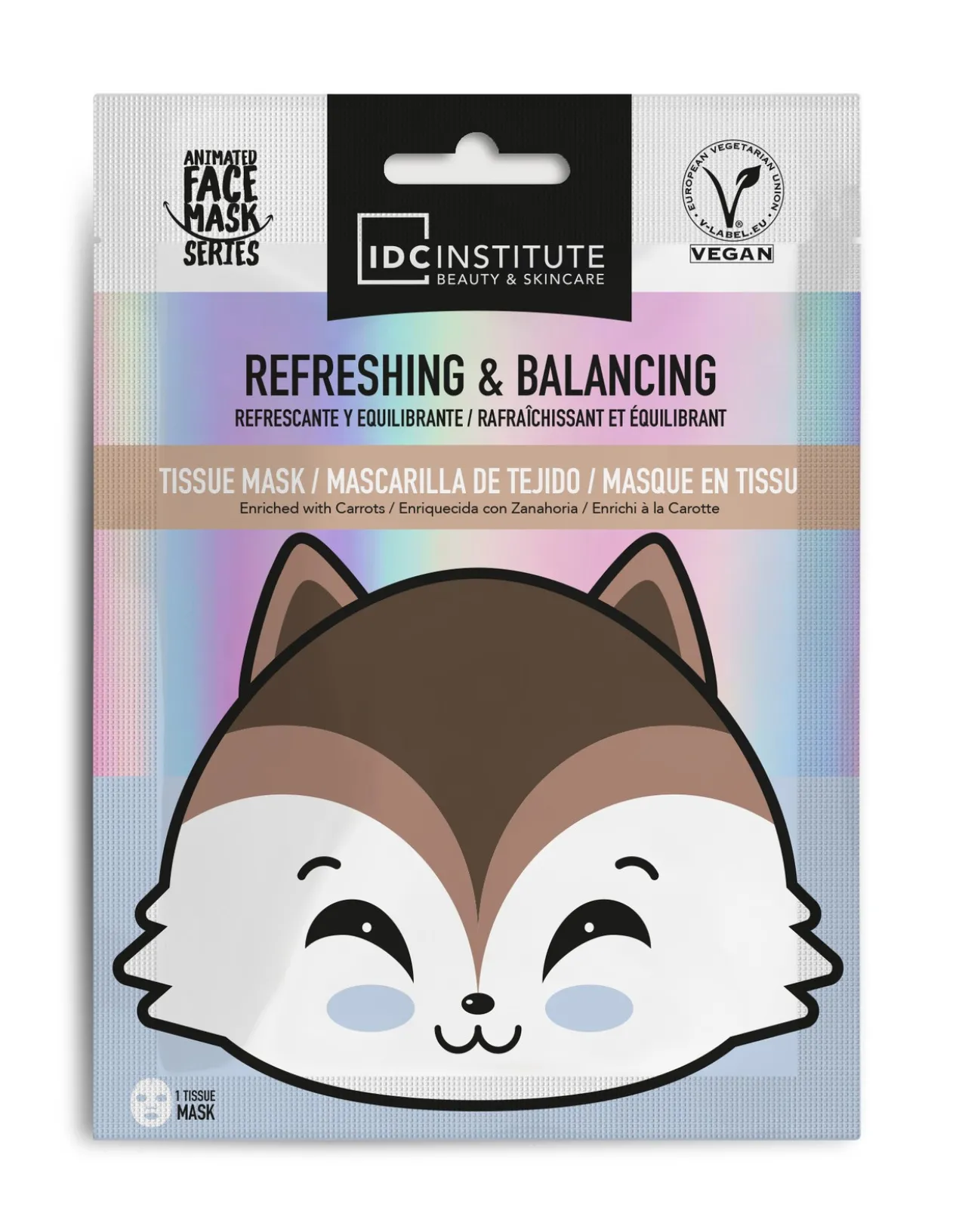 Máscara Facial Refrescante e Equilibrante