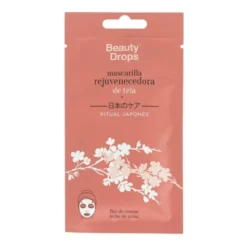 Máscara Facial Rejuvenescedora em Tecido Ritual Japonês