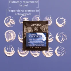 Máscara Hidratante e Antioxidante com Lavanda
