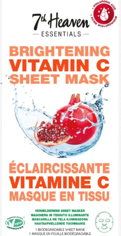 Máscara Iluminadora Essentials Vit C Romã