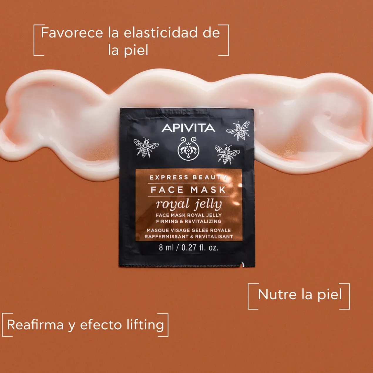 Máscara Reafirmante com Geleia Real Express Gold