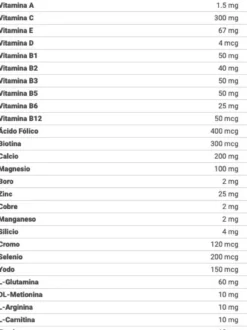 Multivitamin For Men suplemento alimentar em cápsulas