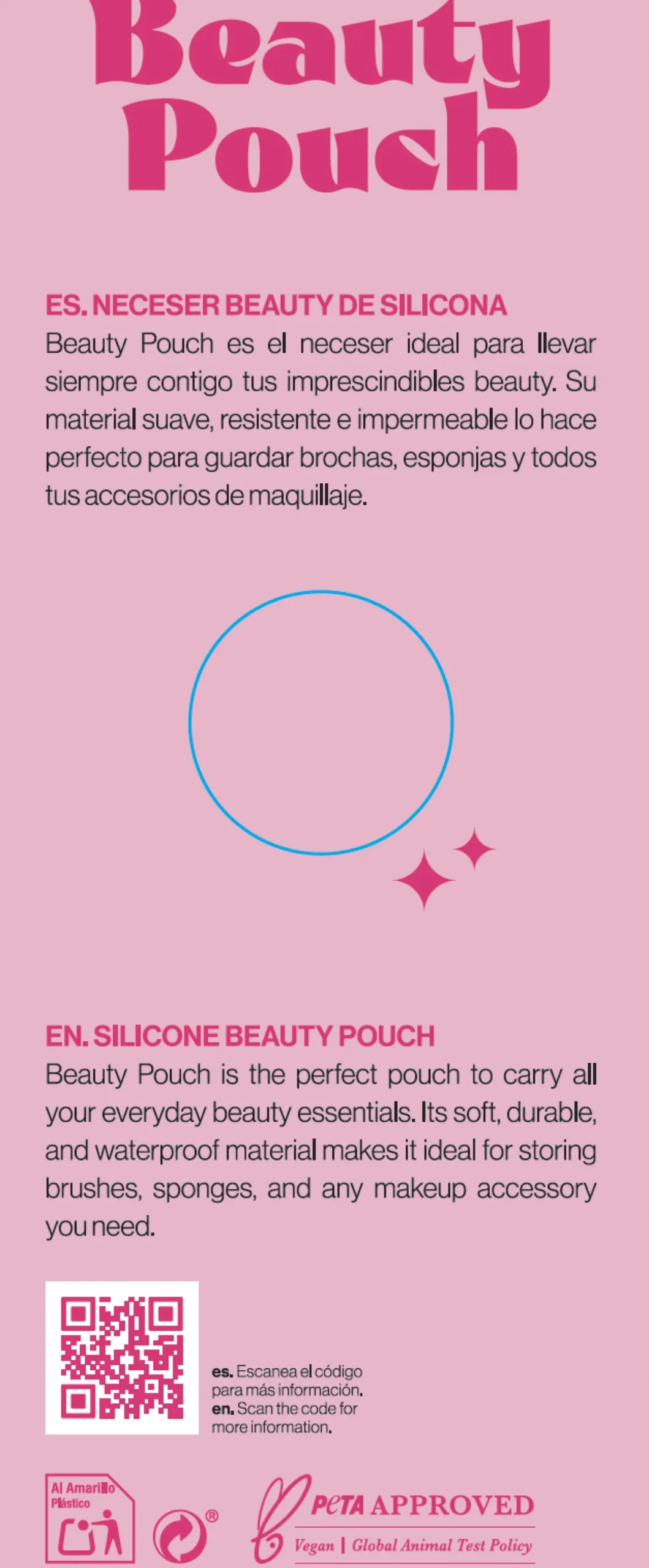 Must Have Beauty Pouch Nécessaire Beauty de Silicone