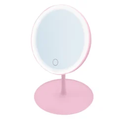 Must Have Espelho Redondo Led e Suporte