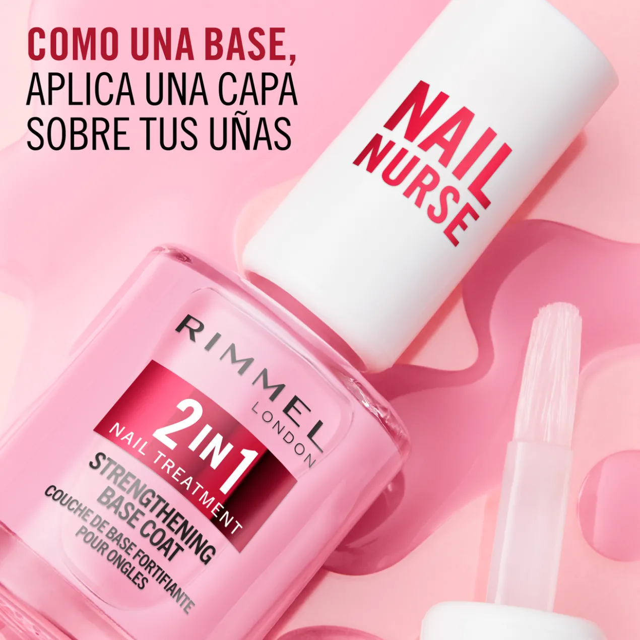 Nail Care 2 em 1 Base e Fortalecedor de Unhas