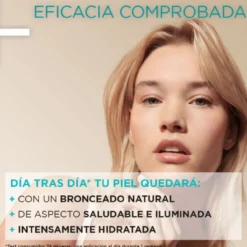 Natural Bronzer Gotas Faciais Autobronzeadoras com Ácido Hialurónico e Água de Coco