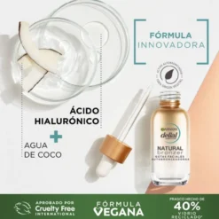 Natural Bronzer Gotas Faciais Autobronzeadoras com Ácido Hialurónico e Água de Coco