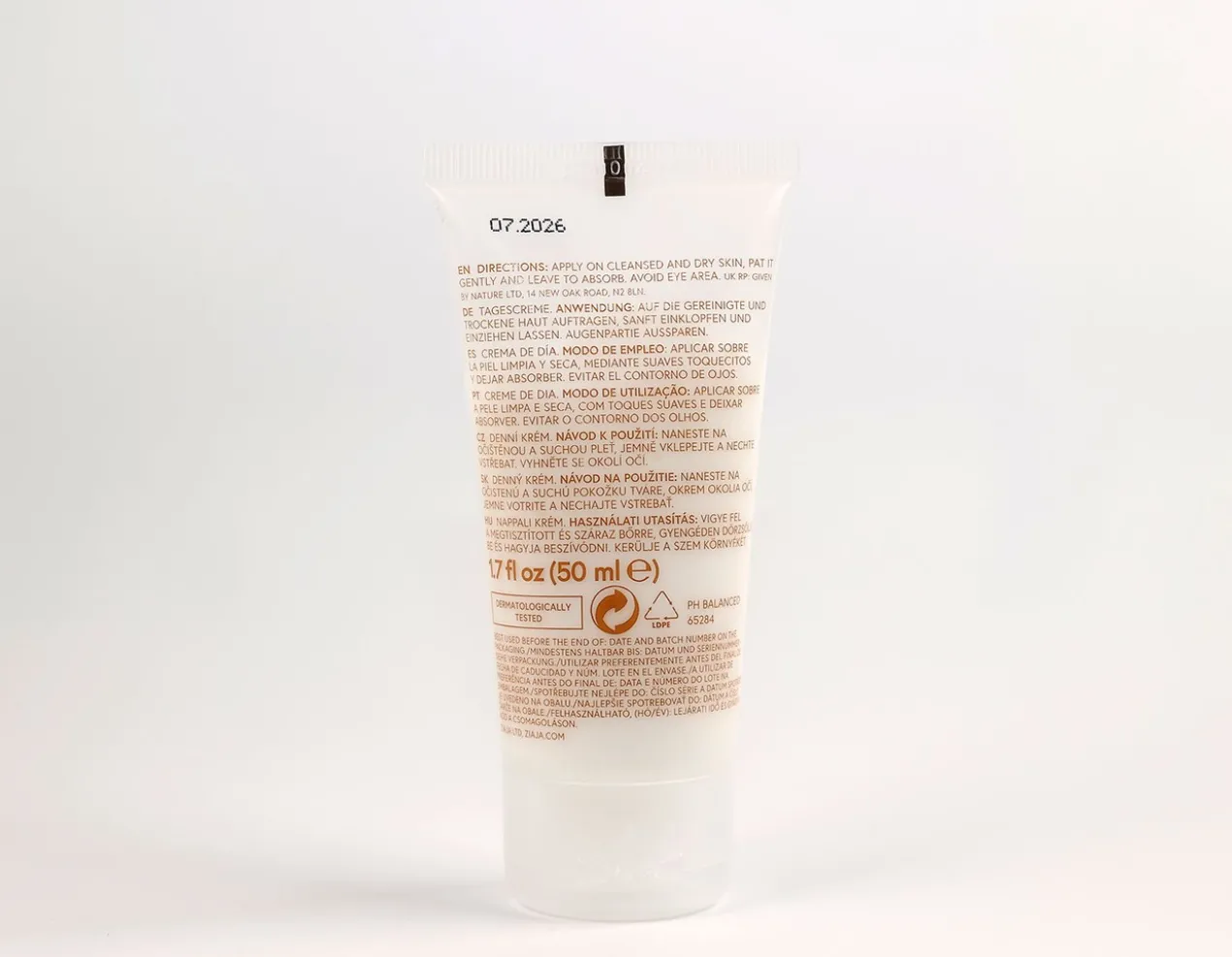 Natural Care Creme de Dia