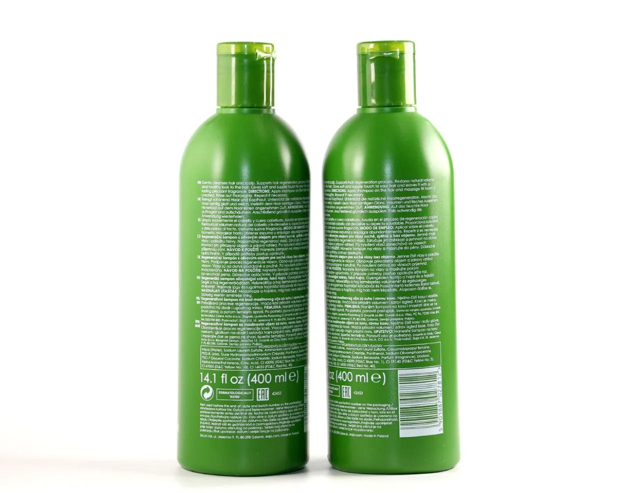 Natural Olive Champô Regenerador