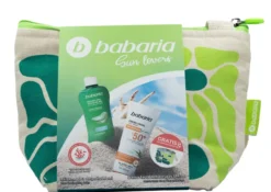 Nécessaire Sunshine Aloe Creme Facial SPF50+ e Bálsamo After Sun Efeito Gelo