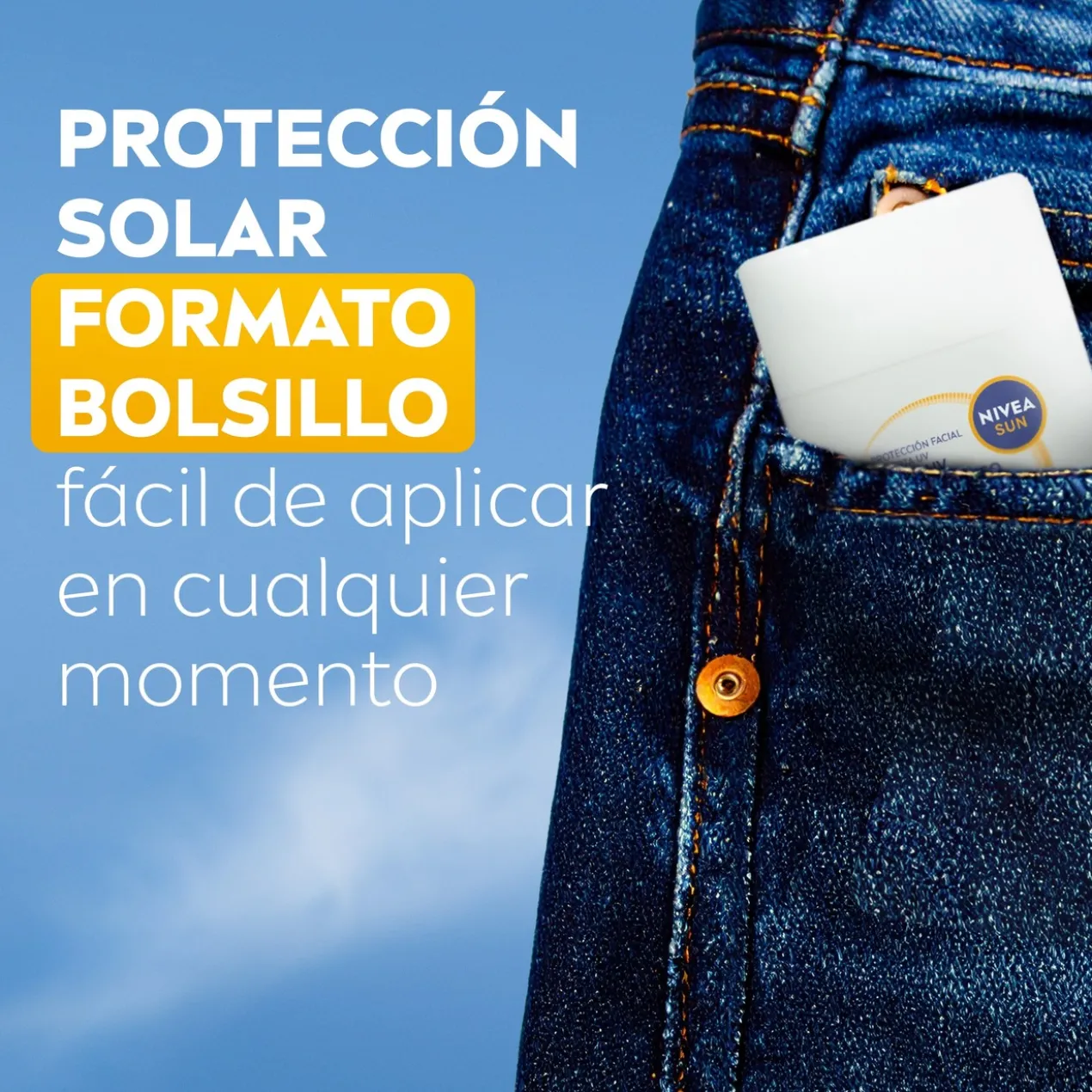 Nivea Sun Stick Facial Protetor Solar UV SPF50+ Toque Sedoso