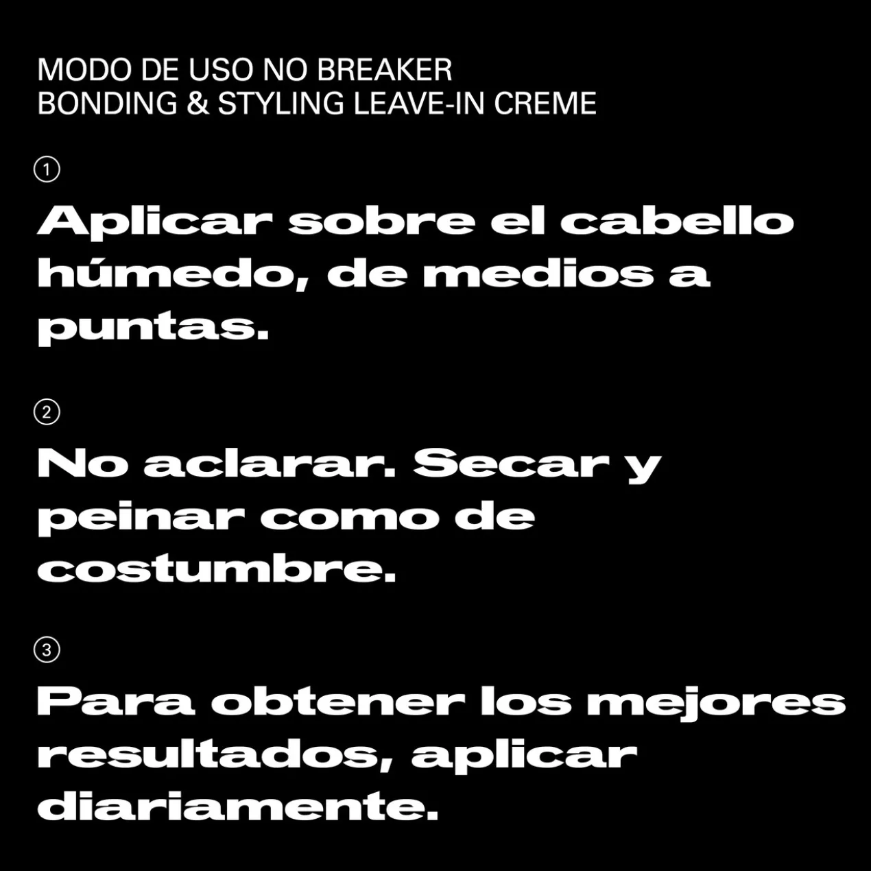 NO.BREAKER Creme Condicionador de Styling