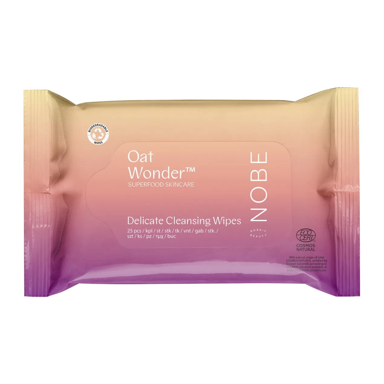 Oat Wonder Toalhitas de Limpeza Delicadas