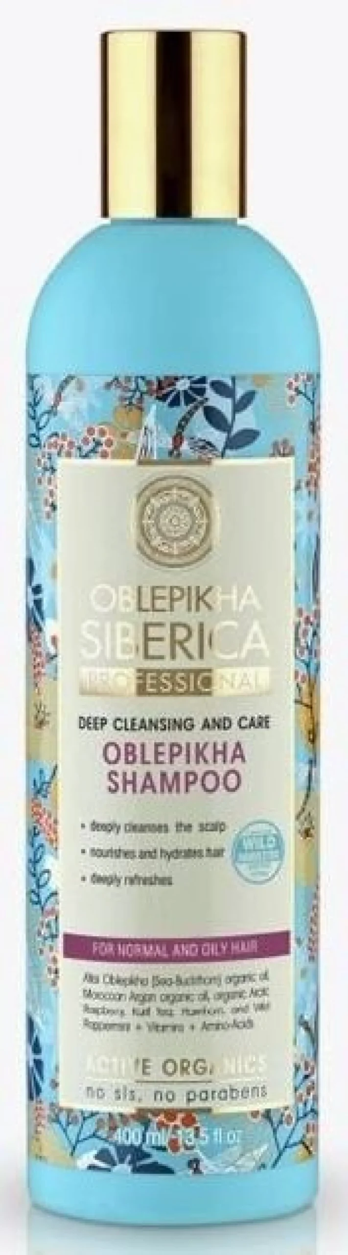 Oblepikha Champô para Cabelo Normal e Oleoso