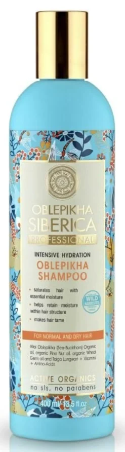Oblepikha Champô para cabelo normal e seco