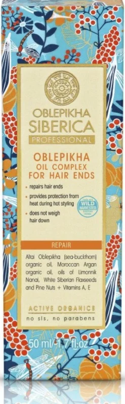 Oblepikha Complexo de Óleos Reparador de Pontas