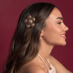 Oh My Hair Clip Flor Dourada