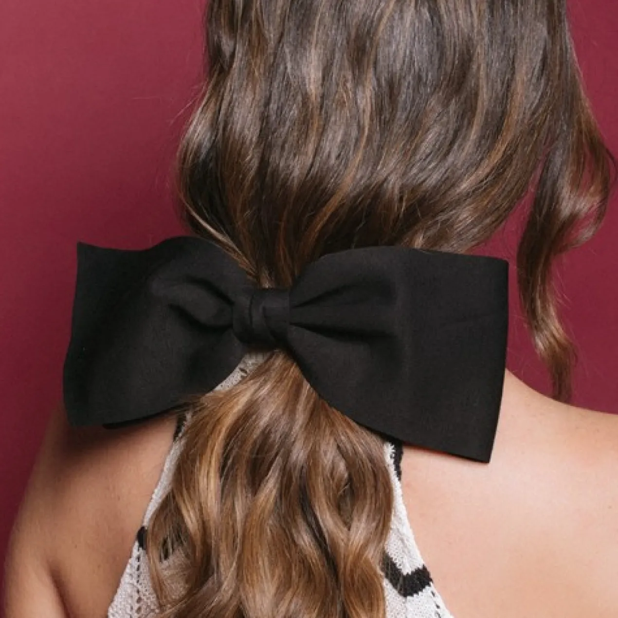 Oh My Hair Laço Preto Fino