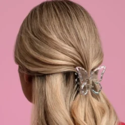Oh My Hair Mola de Cabelo Borboleta Transparente