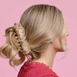 Oh My Hair Mola para Cabelo Dourada