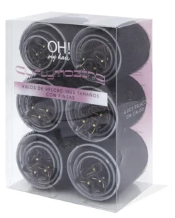 Oh My Hair Rolos de Velcro com Molas